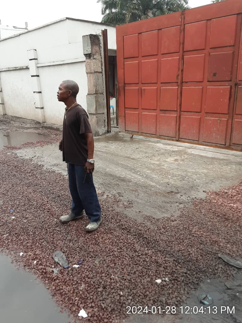 Travaux d'accès parking Direction Général LOG DS